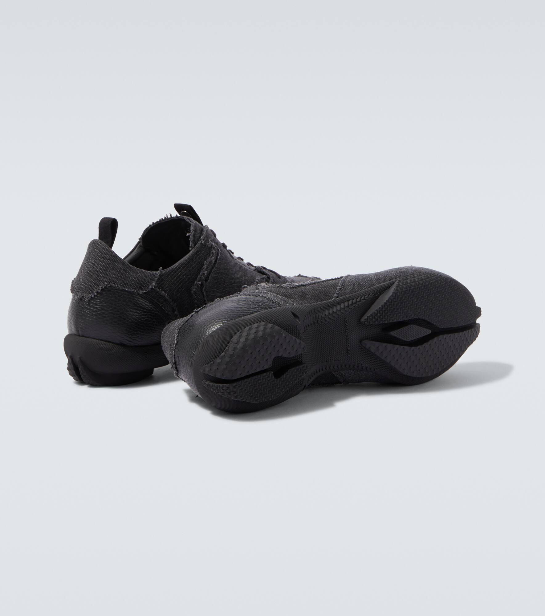 Ostro distressed canvas sneakers - 7