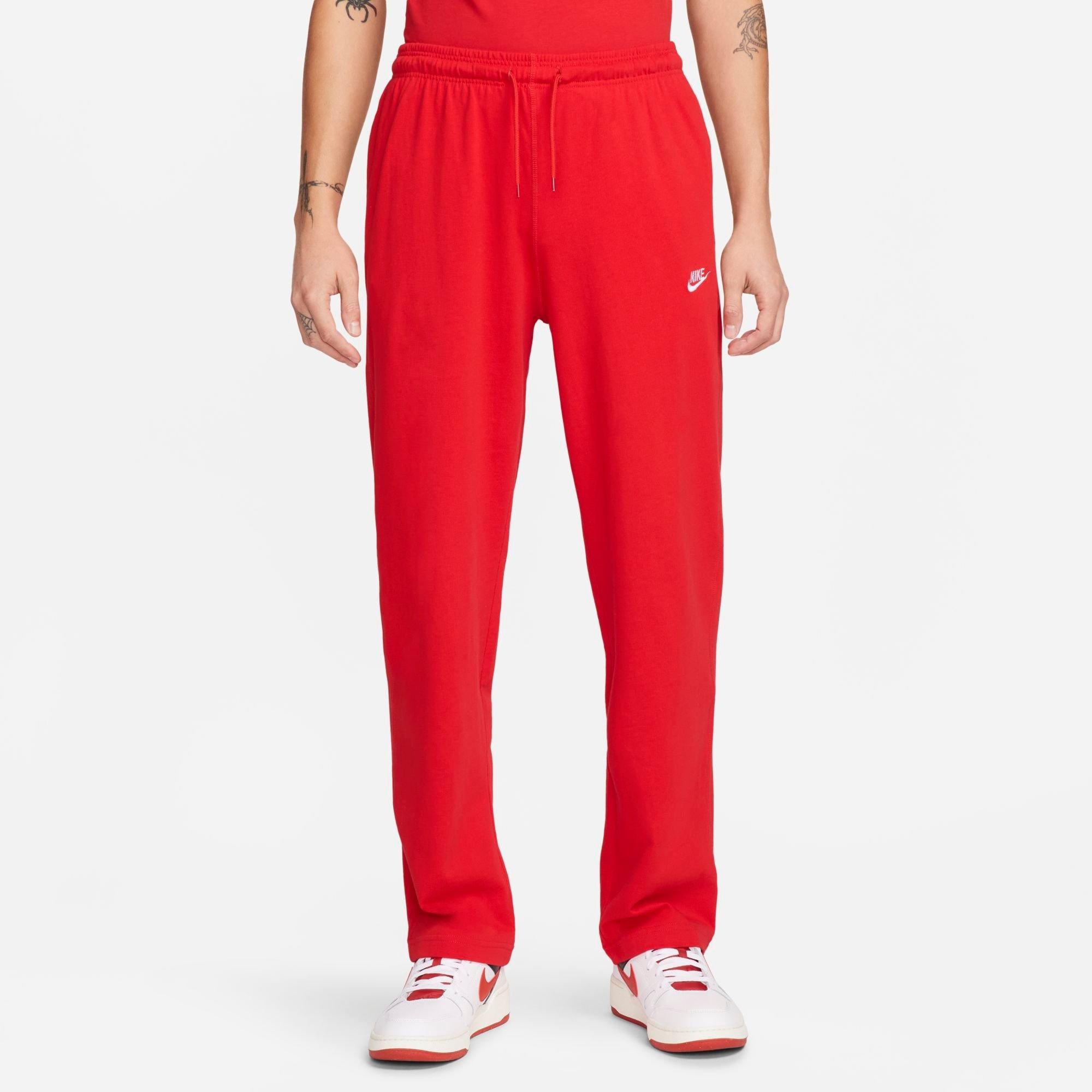 MEN'S NIKE SPORTSWEAR CLUB KNIT OPEN-HEM PANTS - 1