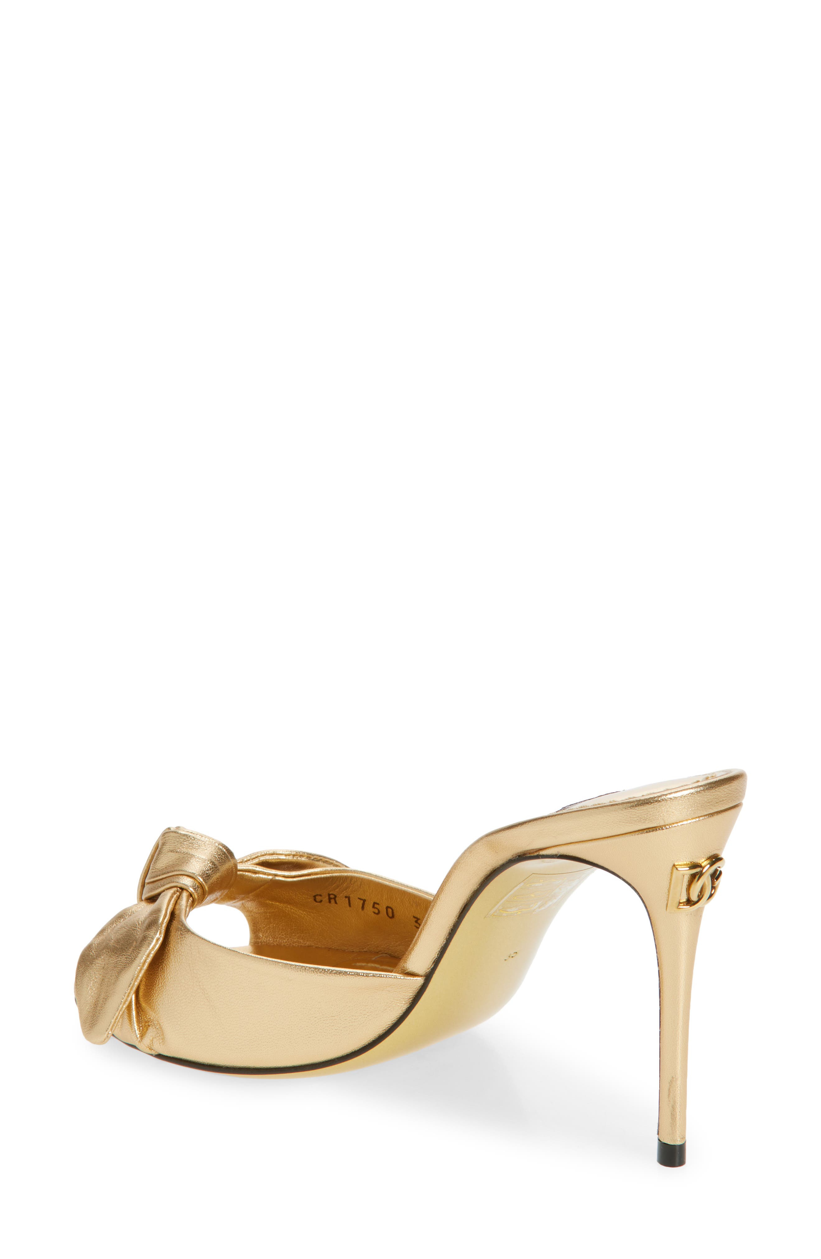 Dolce&Gabbana Keira Mule Sandal in 8H945 Oro at Nordstrom - 2