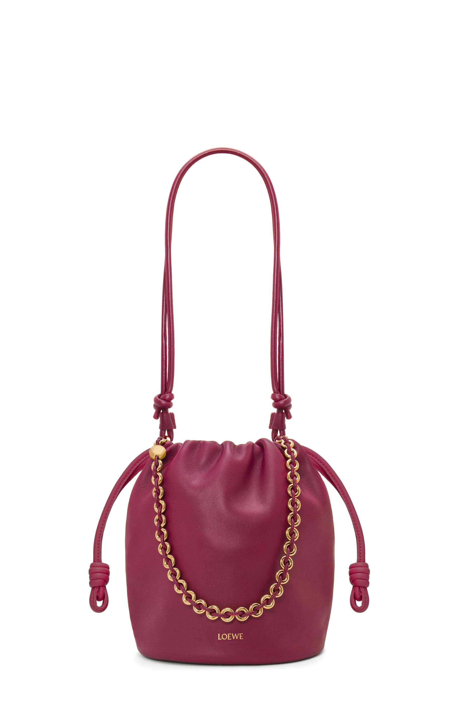Flamenco Purse Bucket bag in mellow nappa lambskin - 6