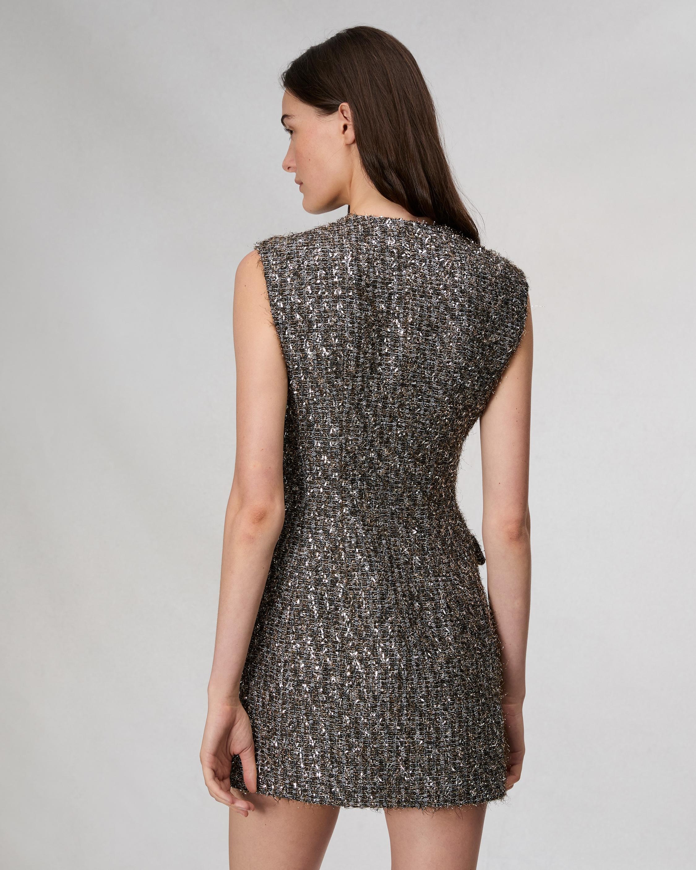 Tina Wool-Blend Dress - 4