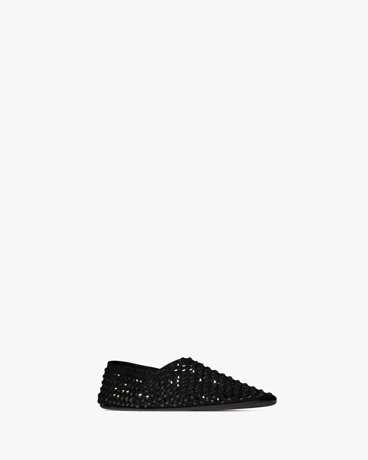 JACQUES SLIPPERS IN RHINESTONE LEATHER - 3