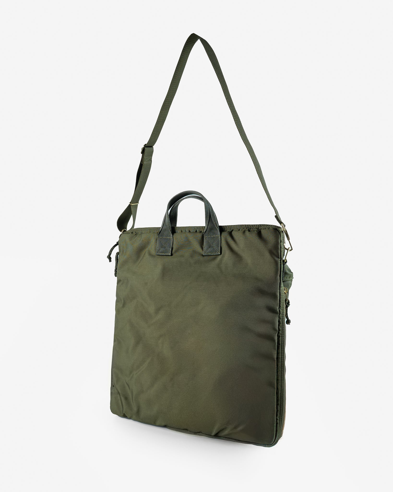 POR-FOR-HELS-OLV Porter - Yoshida & Co. - Force 2Way Helmet Bag (S) - Olive - 3