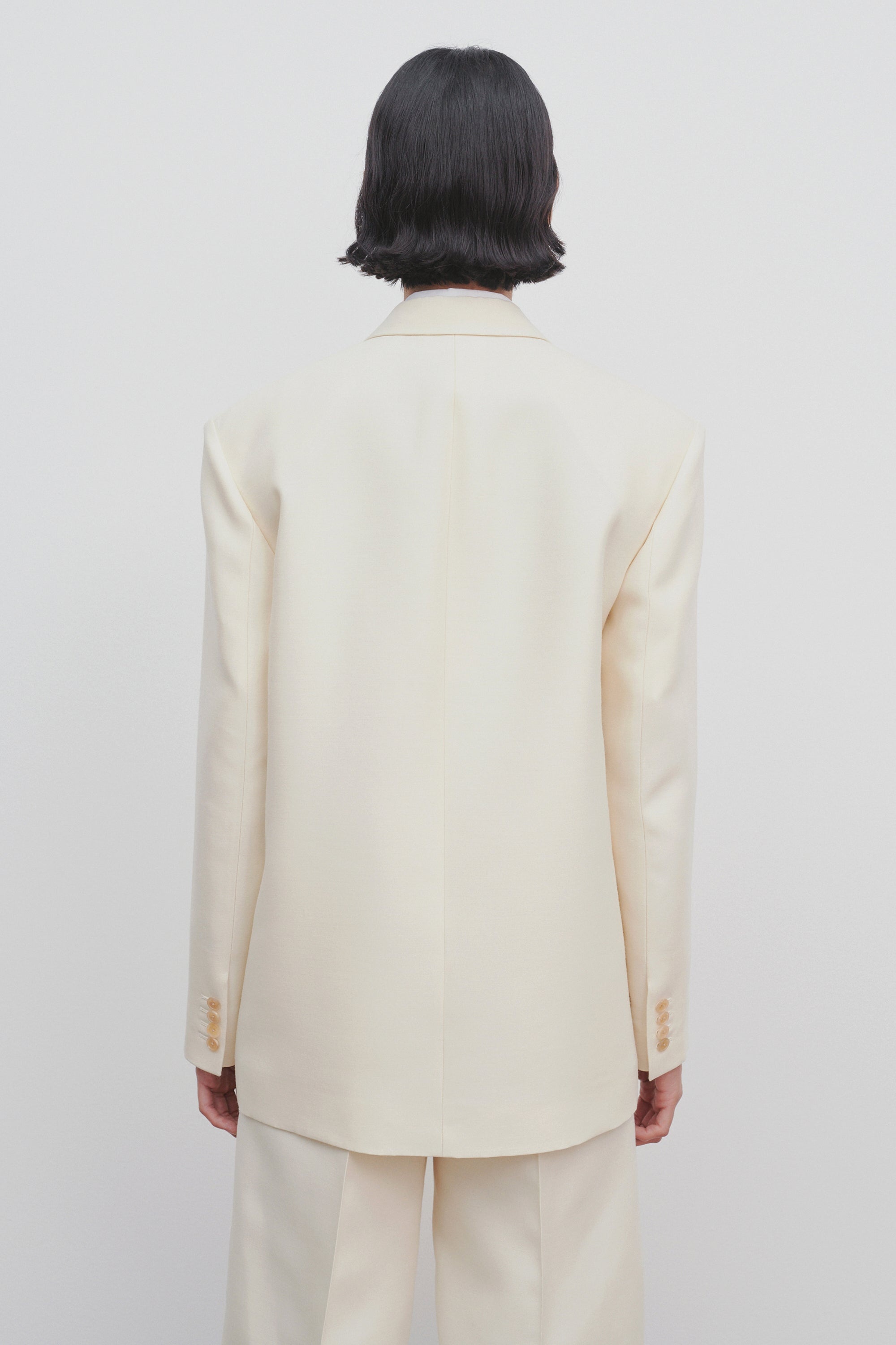 Cosima Jacket in Wool and Silk - 5