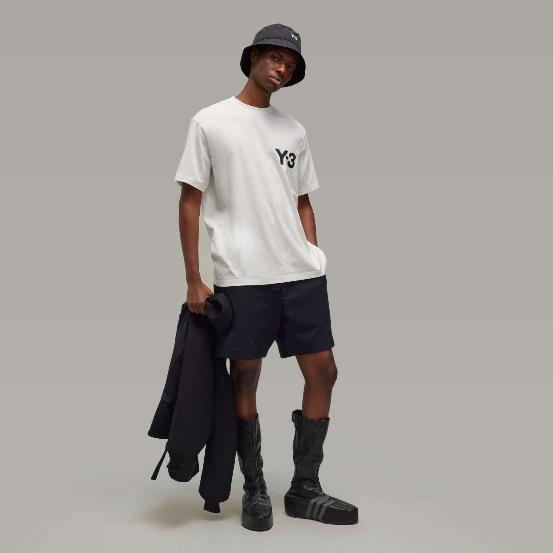 Y-3 Logo Short Sleeve Tee - 6