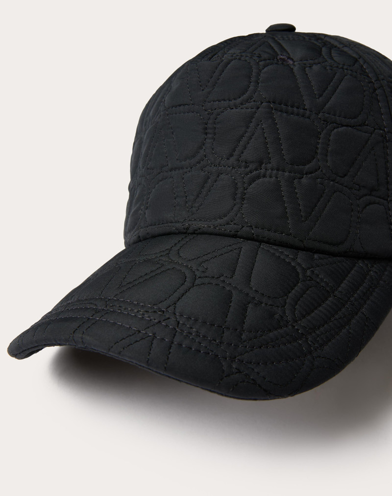 Valentino BASEBALL HAT IN QUILTED TOILE ICONOGRAPHE outlook