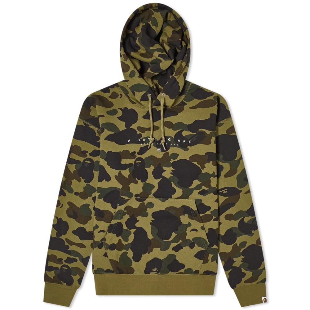 A Bathing Ape 1st Camo Pullover Hoody - 1