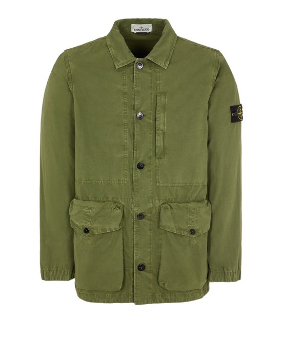 Stone Island 439WN BRUSHED COTTON CANVAS_GARMENT DYED 'OLD' EFFECT