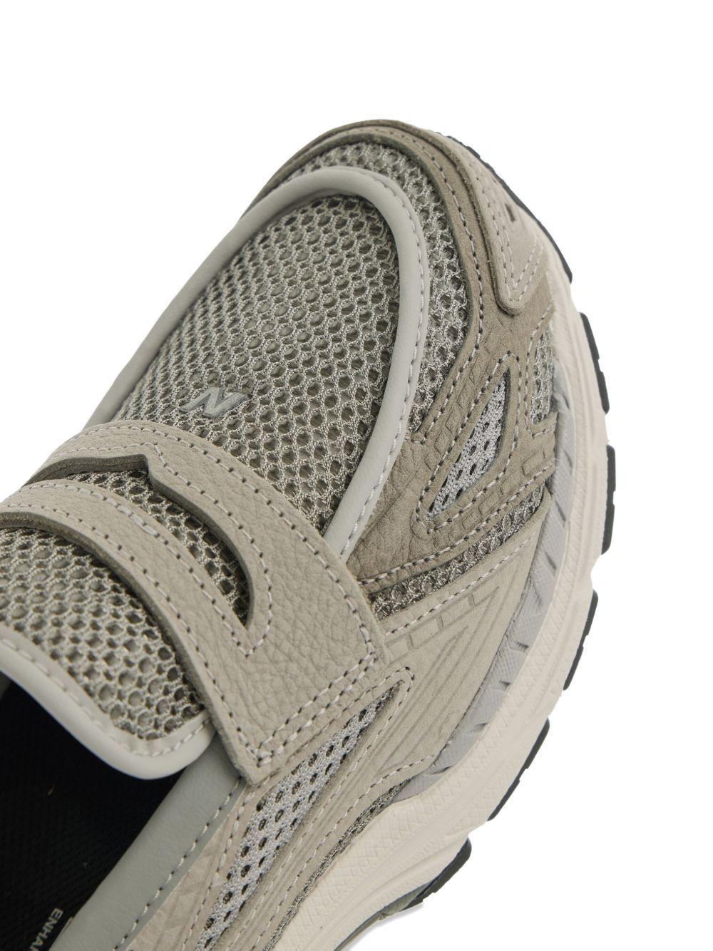 mesh slip-on trainers - 4
