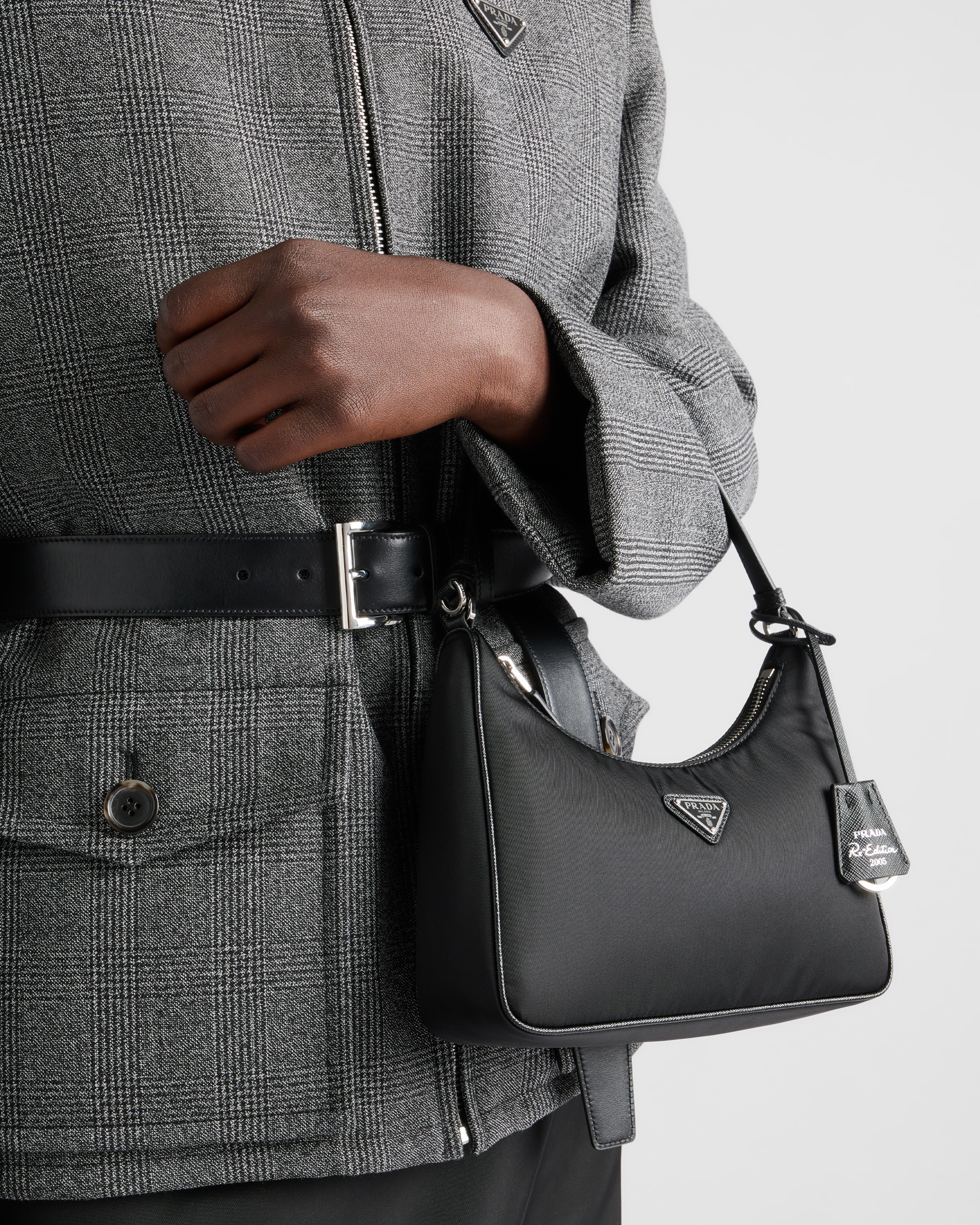 Prada Prada Re-Edition 2005 Re-Nylon and Saffiano mini bag