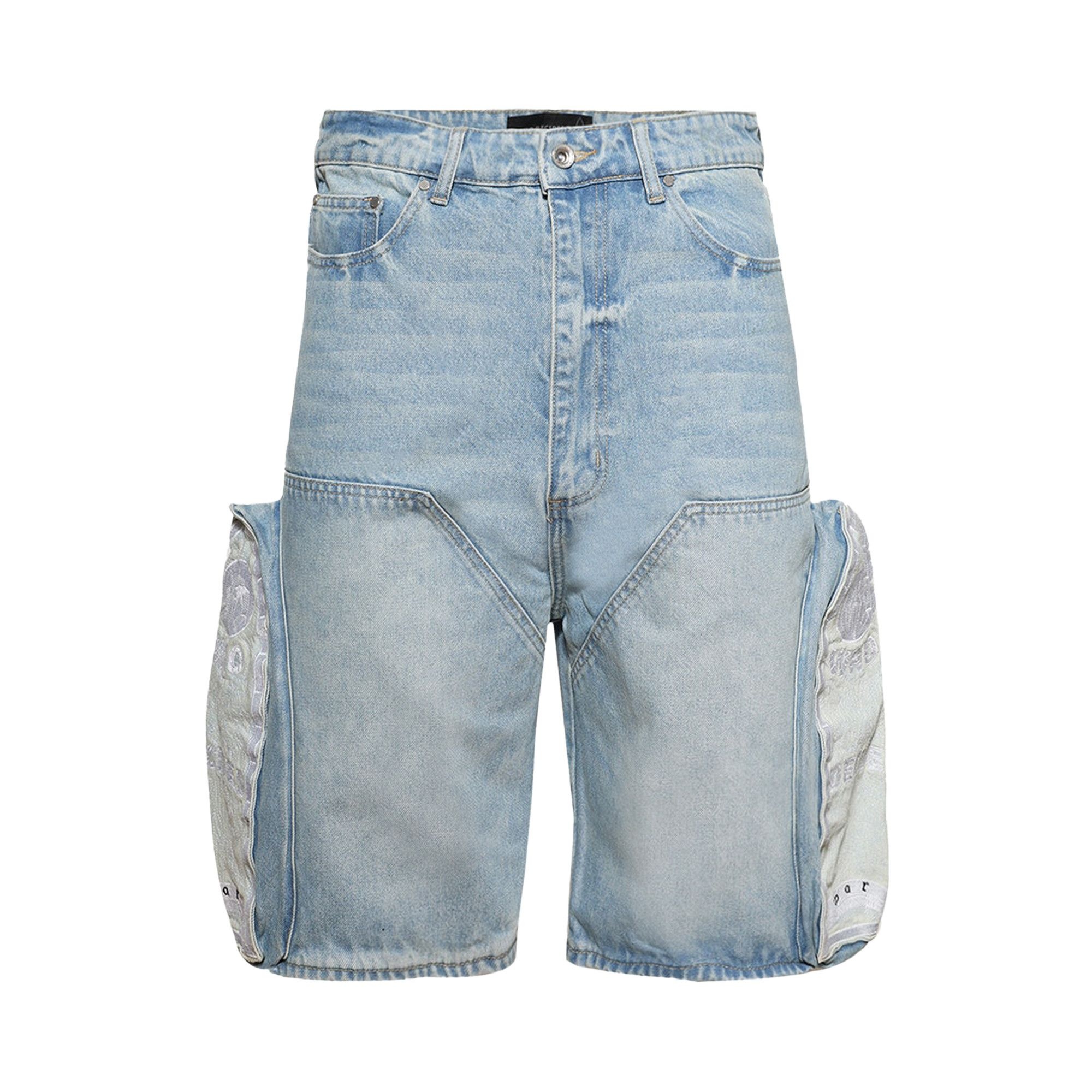 Who Decides War Side Embroidery Short 'Sky' - 1