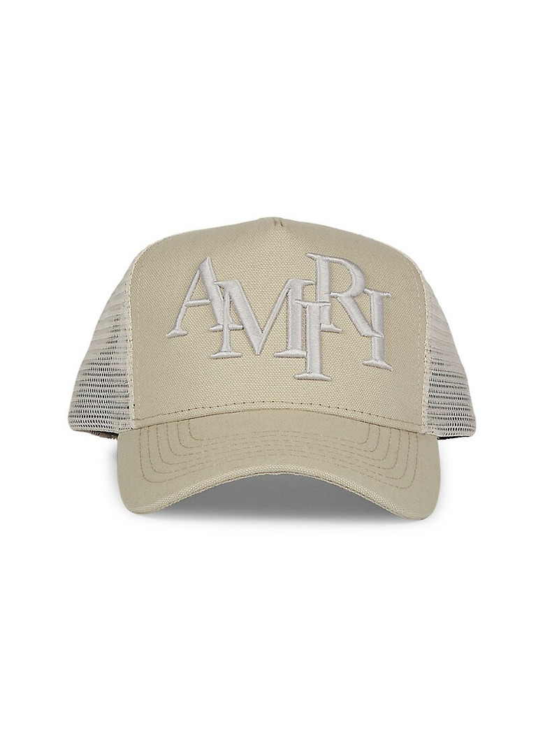 Staggered Logo Trucker Hat 3