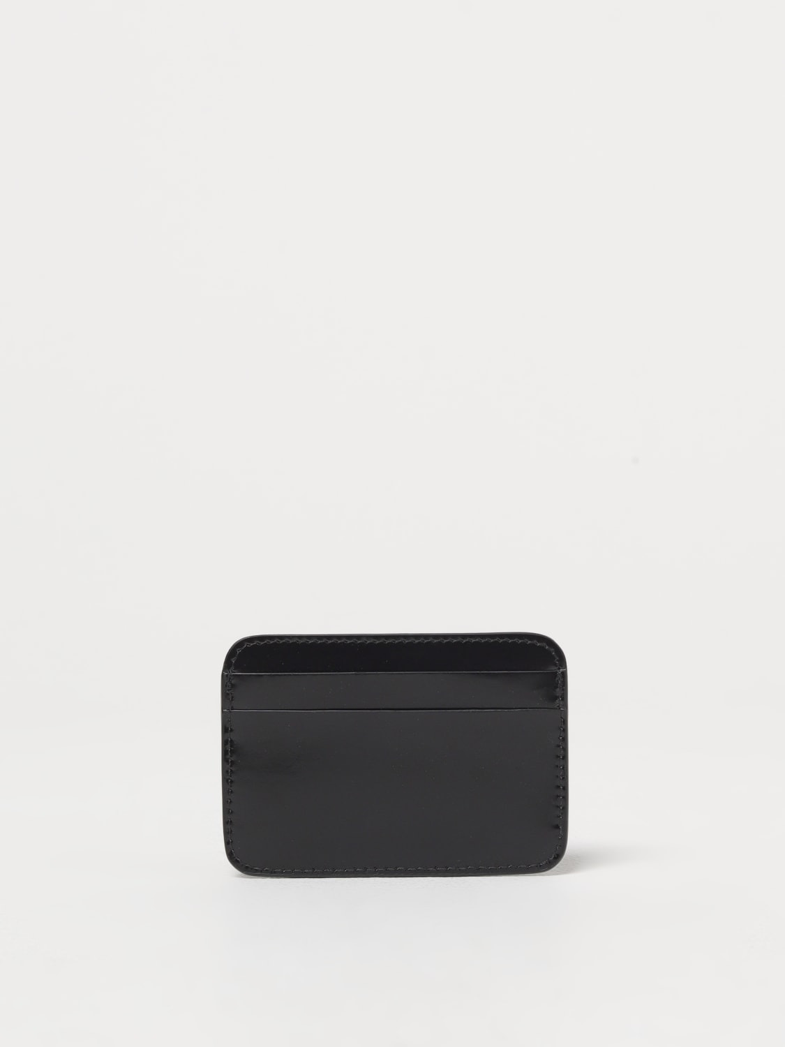Acne Studios brushed leather card holder - 2