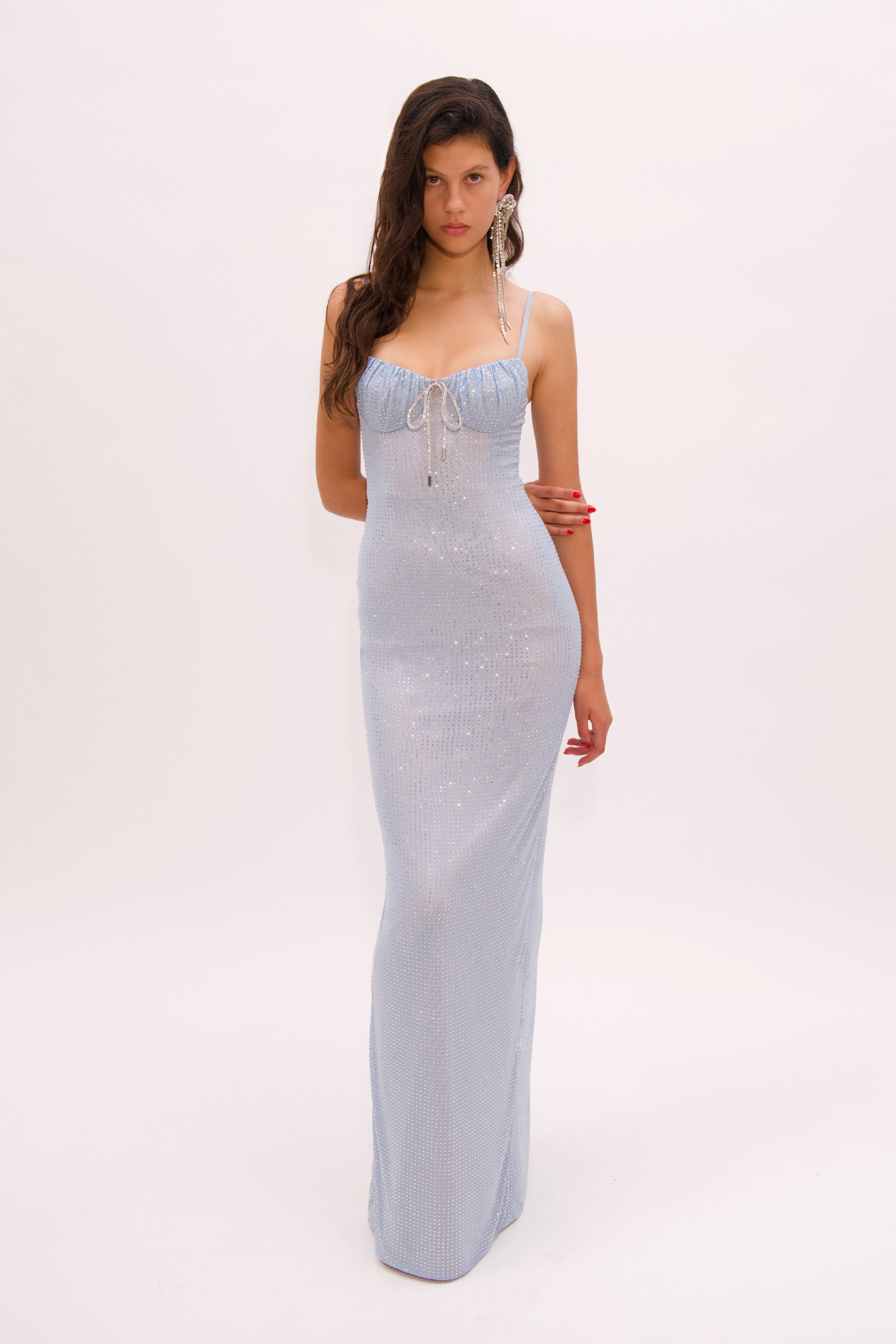 CRYSTAL HOTFIX GOWN - 2