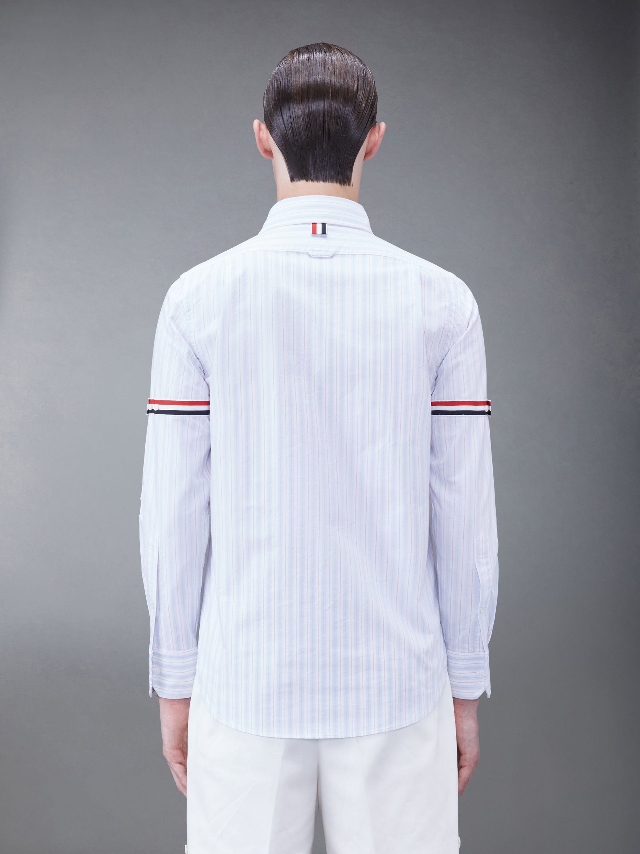 Stripe Oxford Armband Shirt - 3