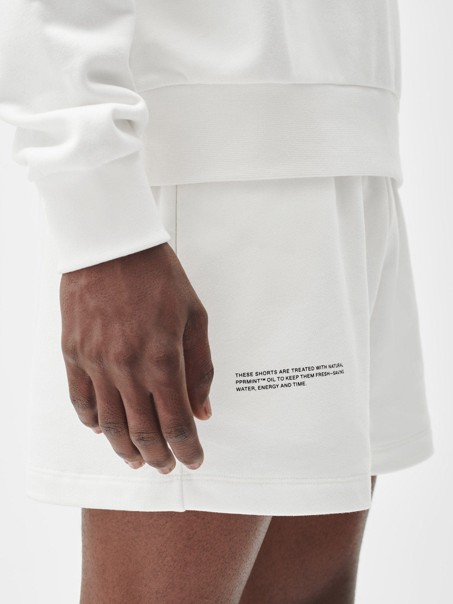 Mens 365 Midweight Shorts - Off-White - 4