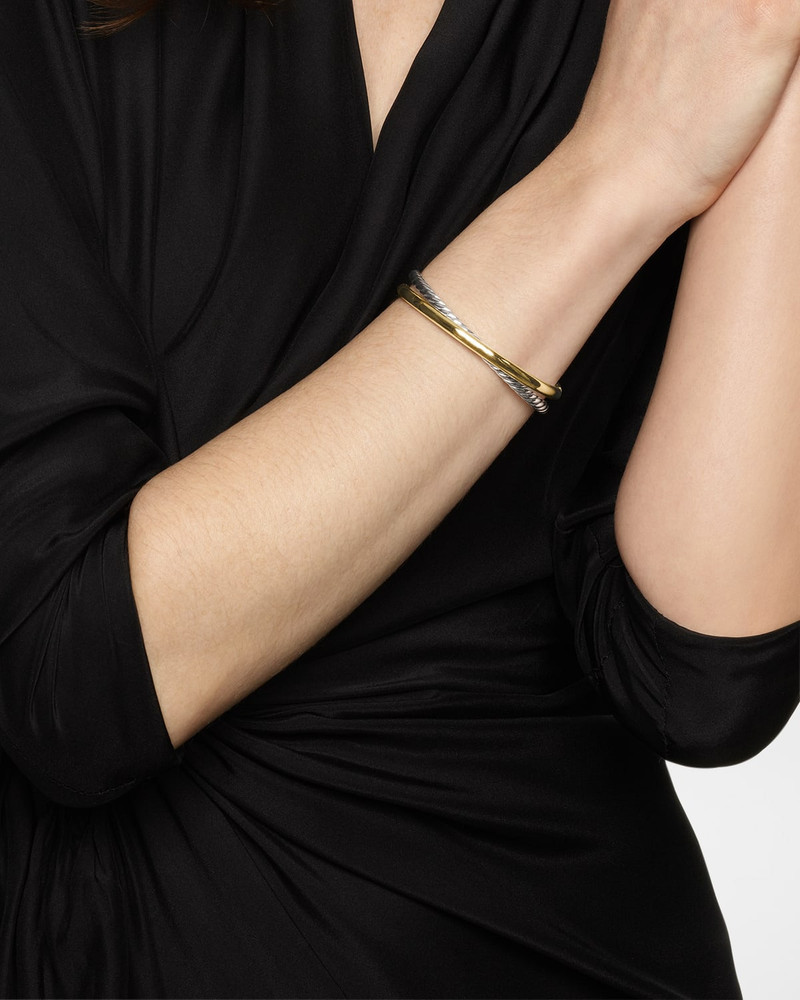 DAVID YURMAN 11mm Crossover Bracelet in Silver outlook