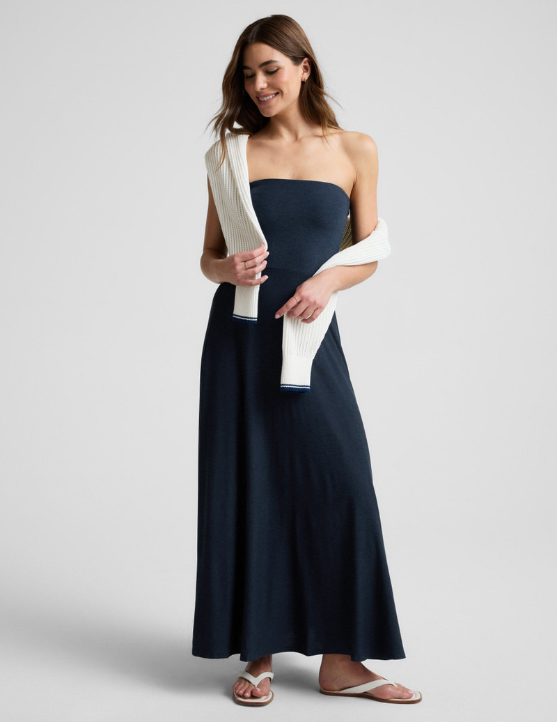 BEYOND YOGA Featherweight Strapless Maxi Dress outlook