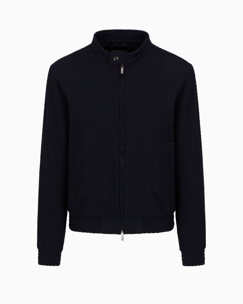3D-EFFECT VIRGIN-WOOL STRETCH에 있는 BLOUSON 1