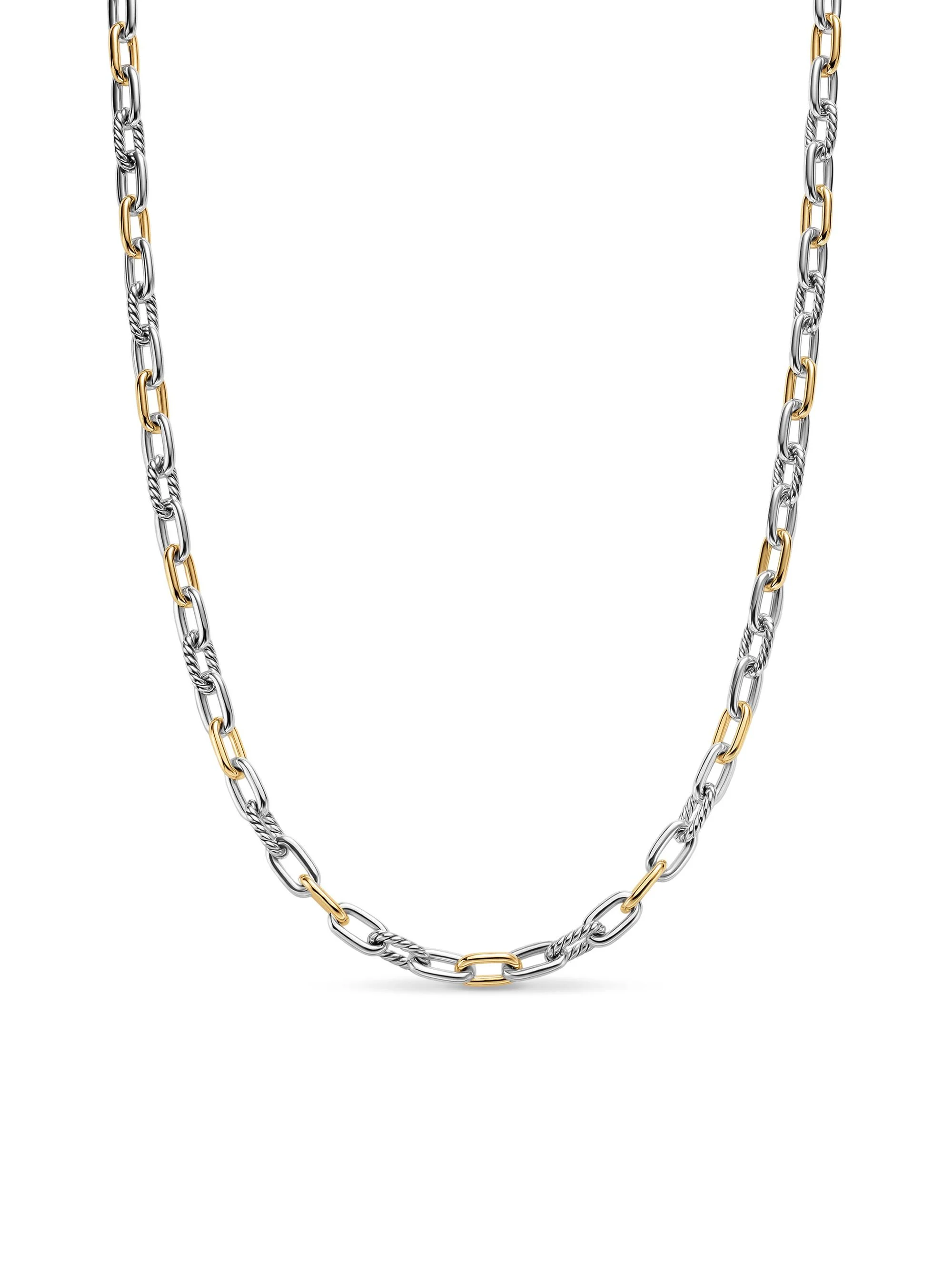Men's Madison Chain Necklace in Sterling Silver - Silver - 1