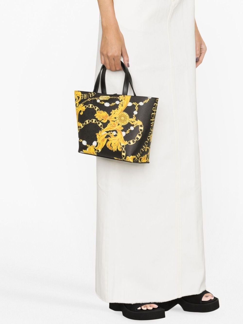 Chain Couture tote bag - 3