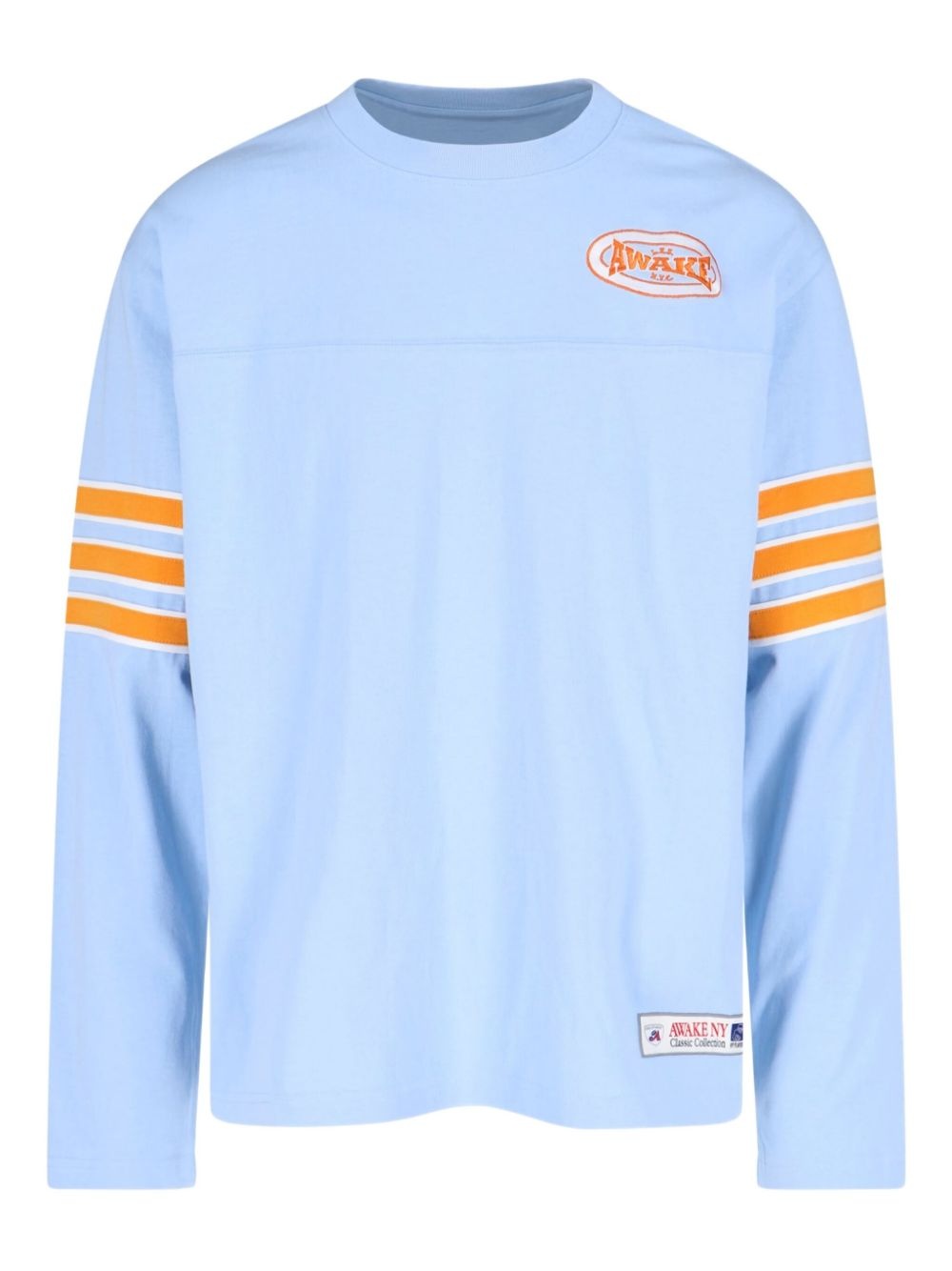 striped long-sleeve T-shirt - 1