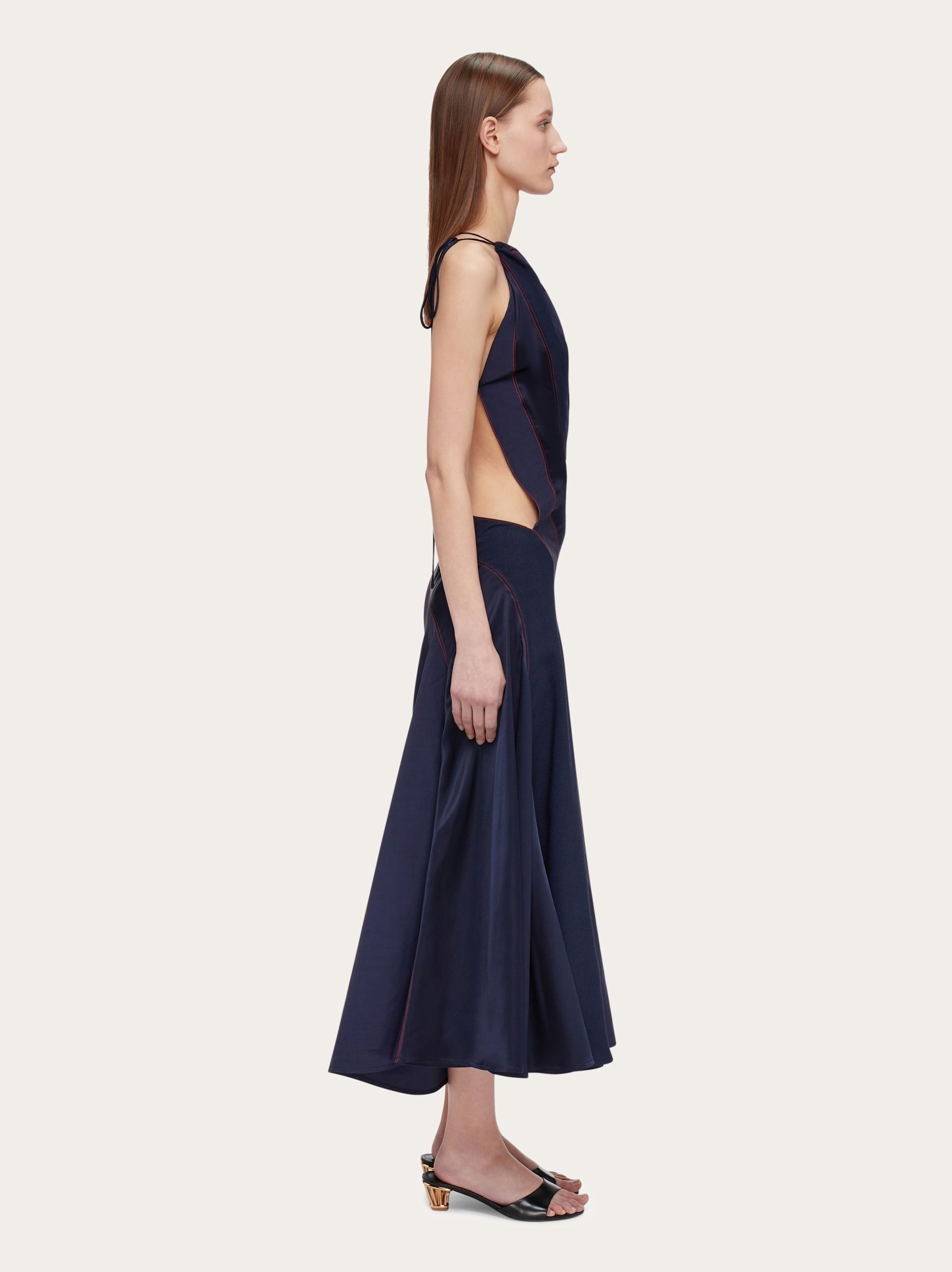 Long one shoulder dress - 3