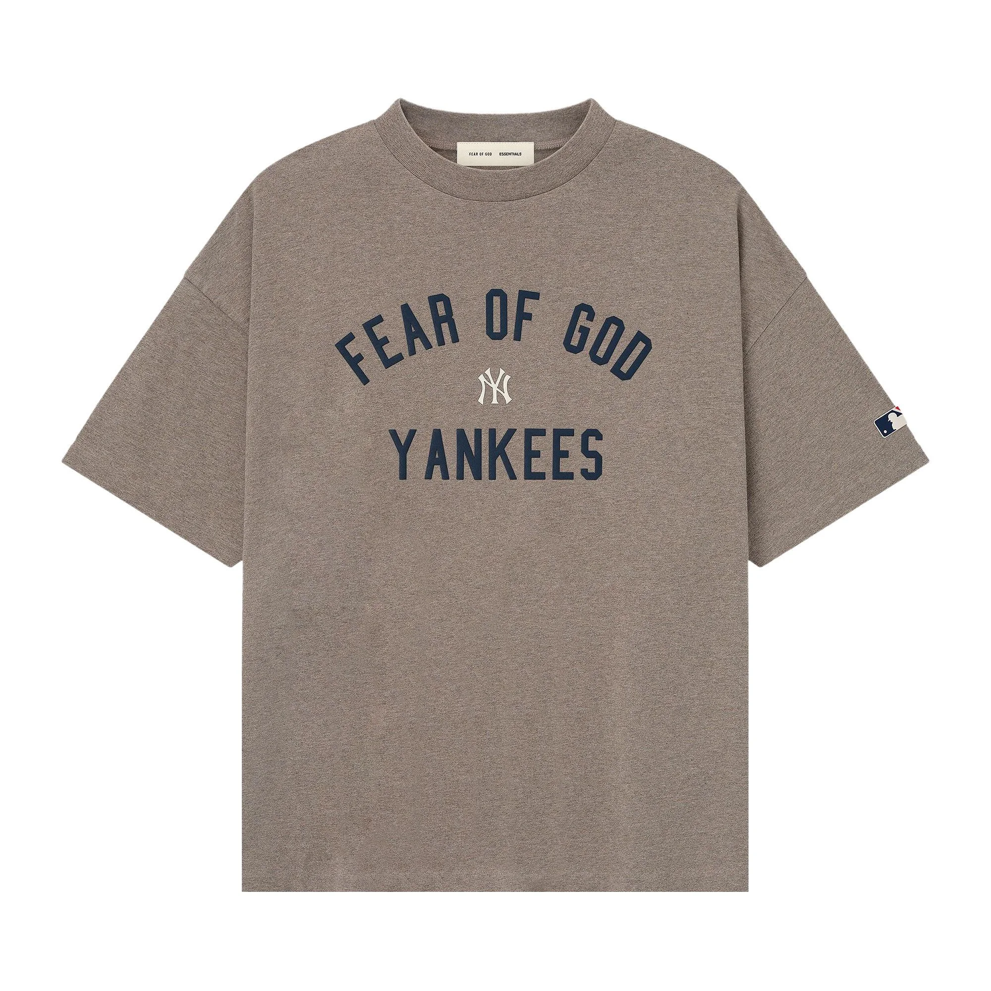 Fear of God Essentials Yankees 90s Tee 'Homestead Heather' - 1