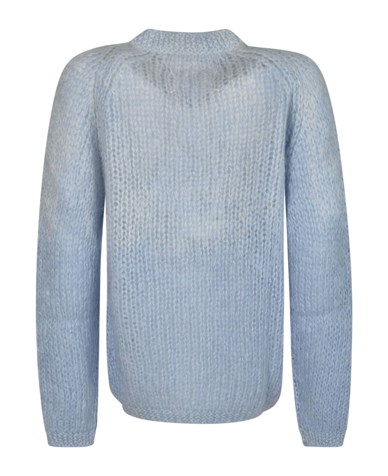 Knitted Buttoned Cardigan - 2