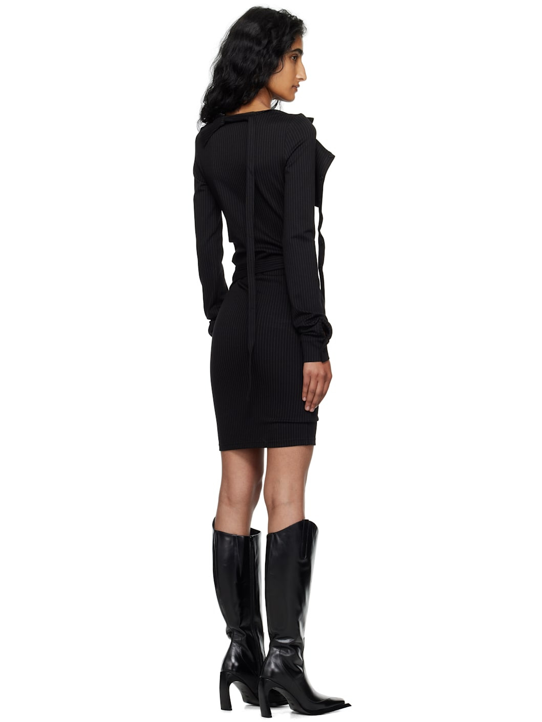 Black Ada Minidress - 3