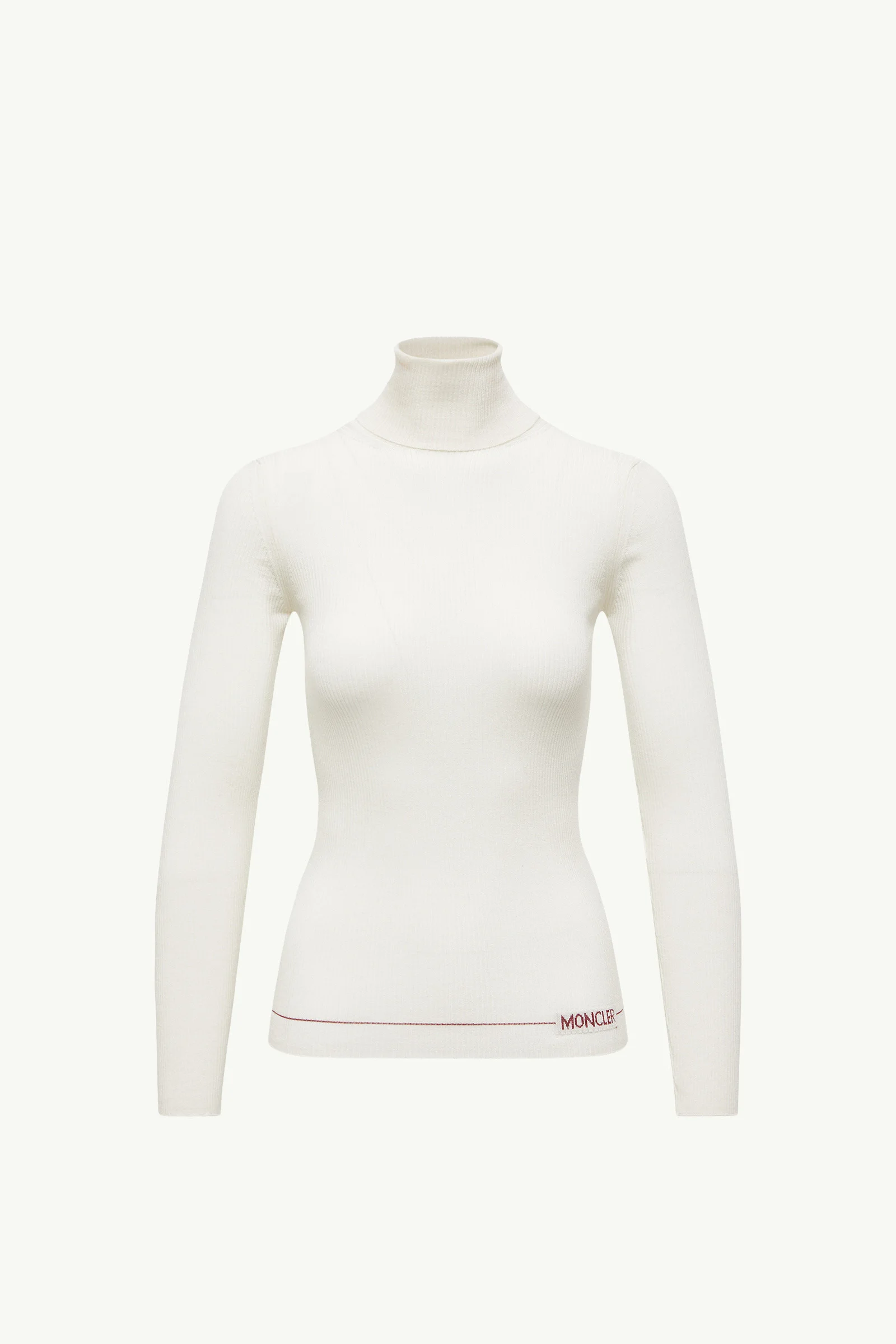 Logo Wool Turtleneck Sweater - 1