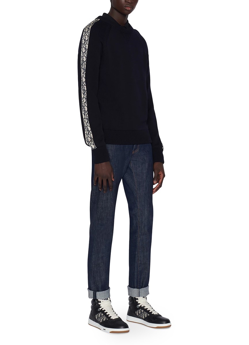 Sweater with Dior oblique inserts - 5