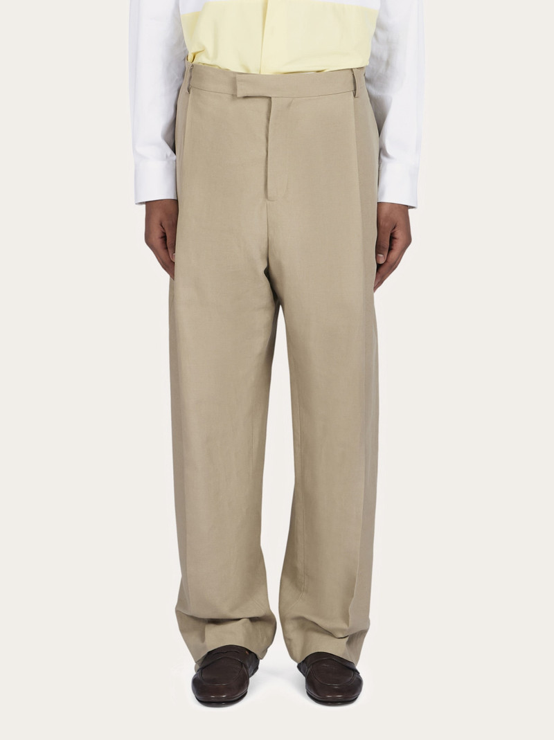 FERRAGAMO Relaxed tailored trouser outlook