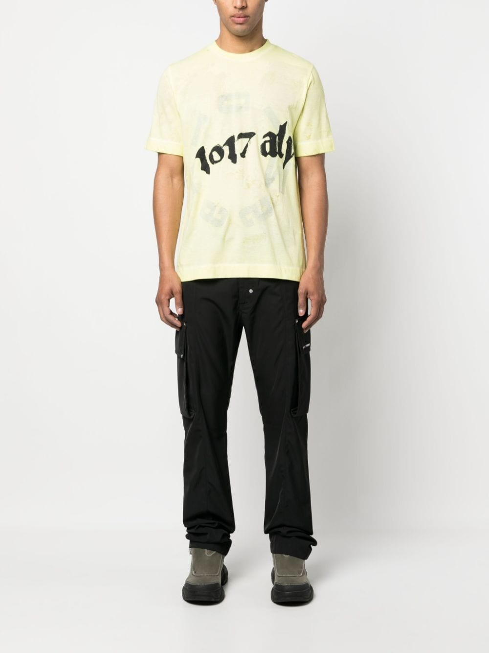 logo-print detail T-shirt - 2
