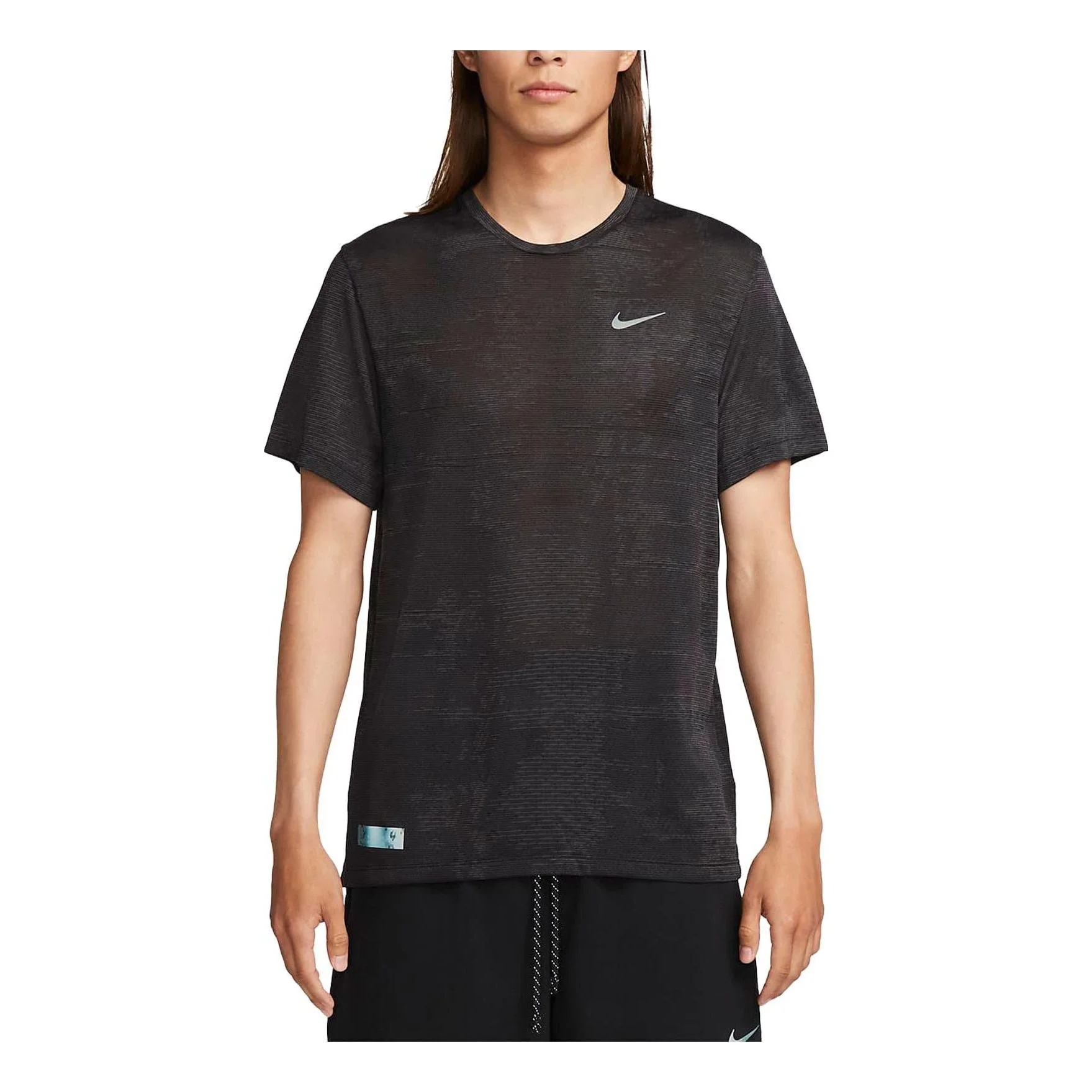 Nike Dri-FIT ADV Run Division TechKnit Short-Sleeve Running Top 'Black' FB6869-254 - 1