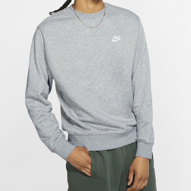 Nike Men Sportswear Club French Terry Crew Gray BV2667-063 - 4
