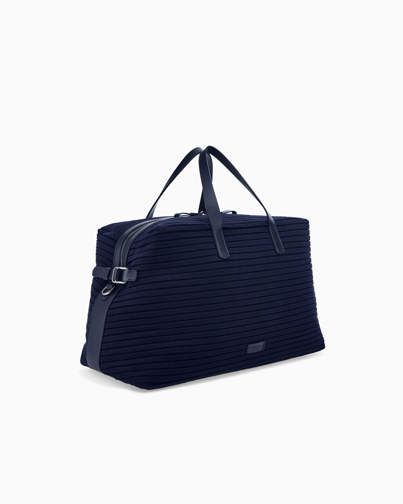 GIORGIO ARMANI PLEATED CANVAS DUFFEL BAG outlook