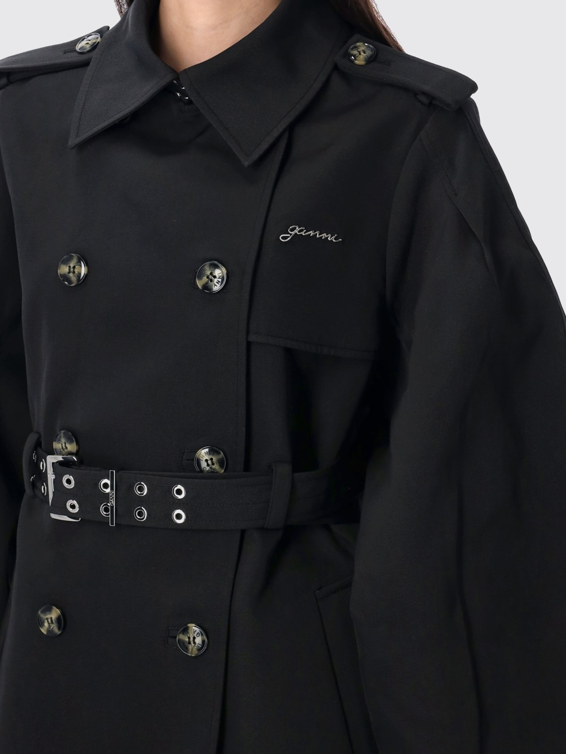 Coat woman Ganni - 3