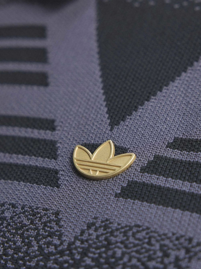 Bruised Banana geometric-pattern polo shirt 4
