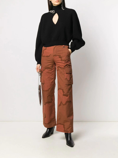 Alexander Wang chain link keyhole jumper outlook