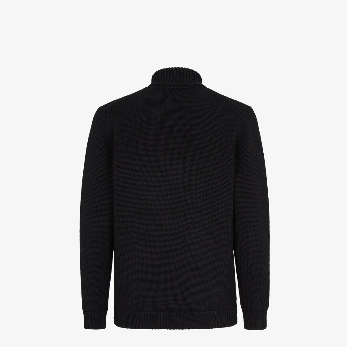 Black wool pullover - 2