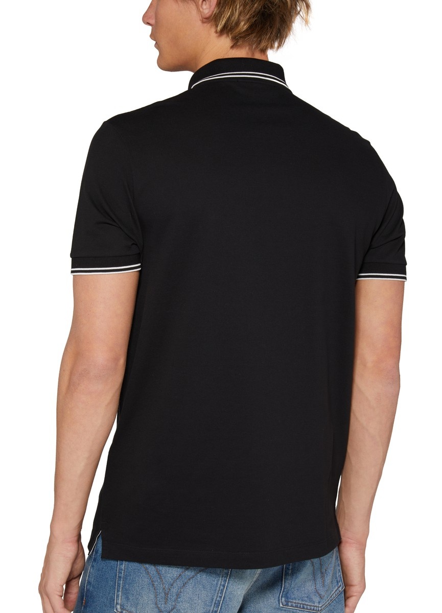 Short-sleeved polo shirt with logo - 5