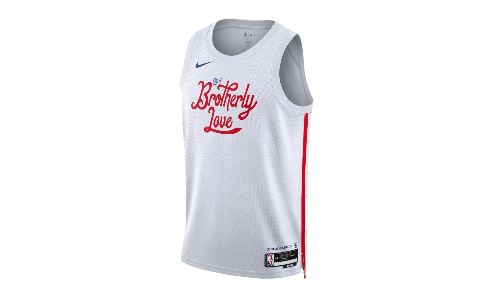 NBA Philadelphia 76Ers 2022/23 City Edition Swingman Jersey "White" DO9640 100 - 1
