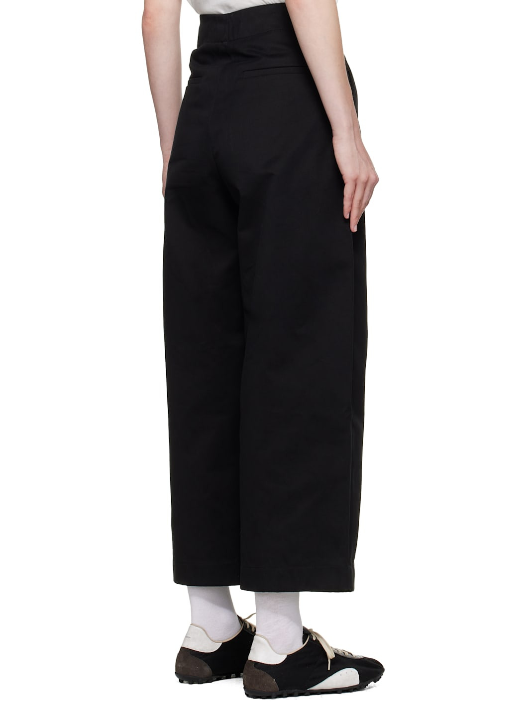 Black Dordoni Volume Trousers - 3