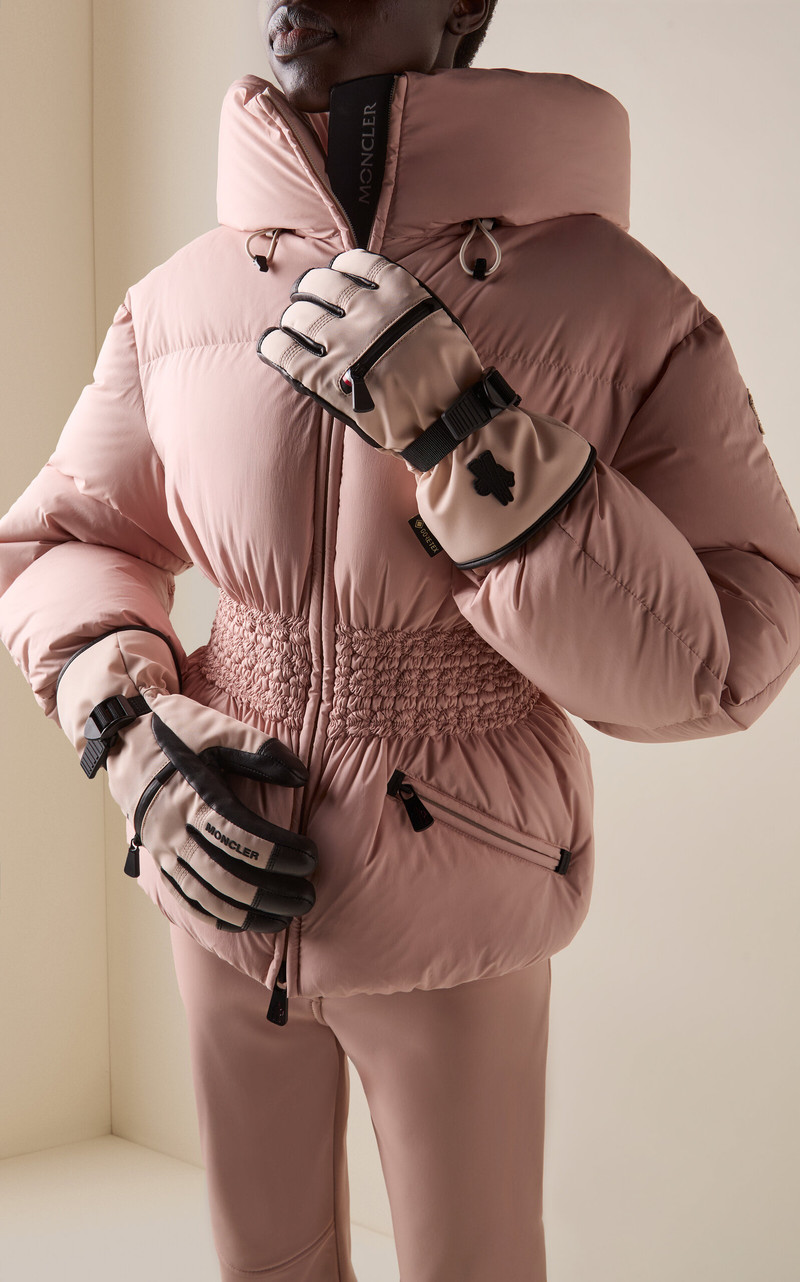 Moncler Grenoble Ski Gloves pink outlook