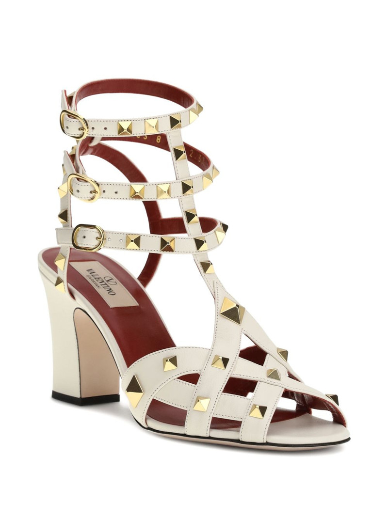 Valentino Rockstud block-heel sandals outlook
