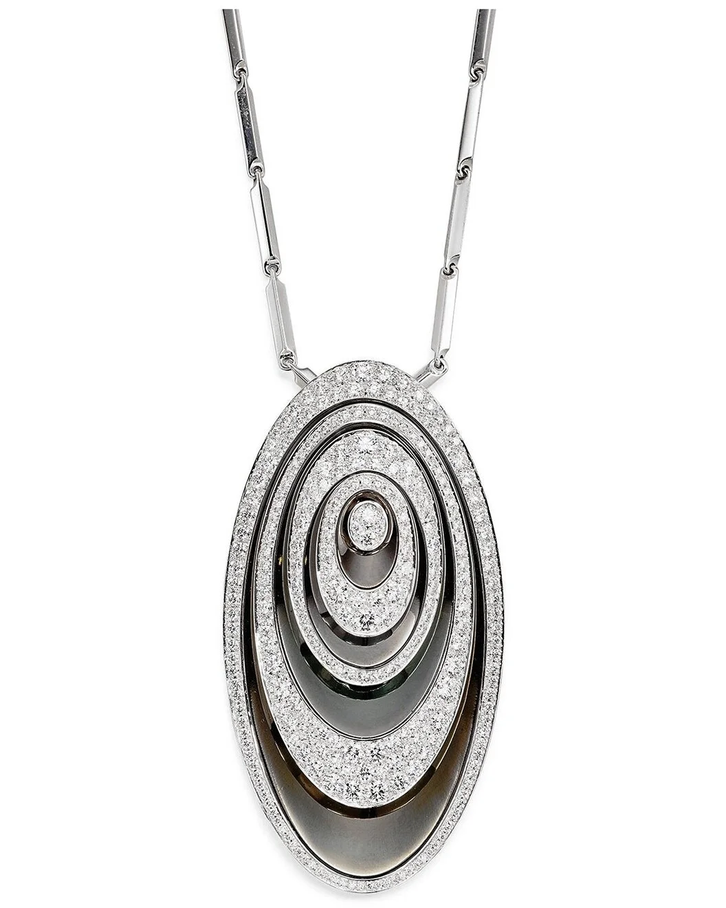 Cartier 18K 7.50 ct. tw. Diamond Hypnose Pendant Necklace (Authentic Pre-Loved) - 1