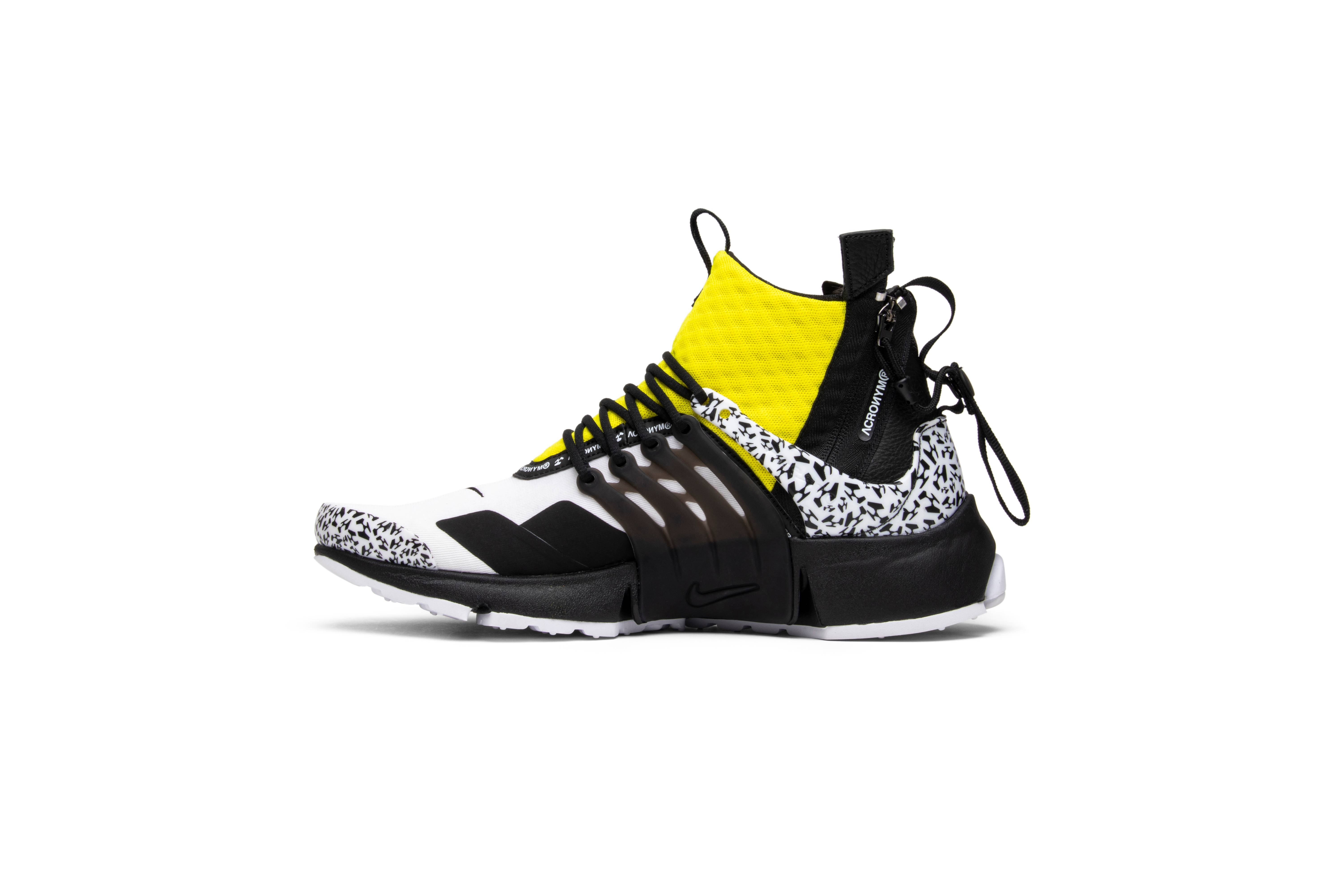 Acronym x Air Presto Mid 'Dynamic Yellow' - 3