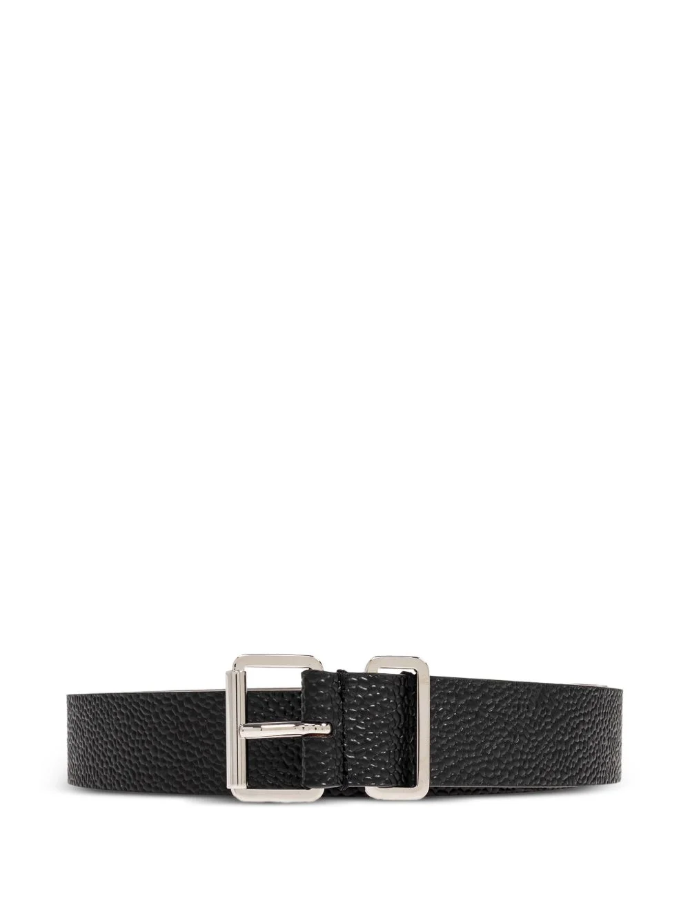 textured buckle belt - 1