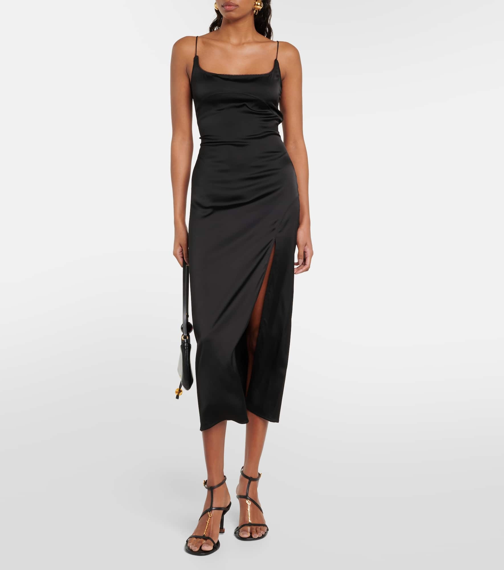 La Robe Notte satin midi dress - 2